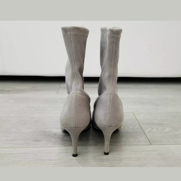Stuart Weitzman Suede Cling Ankle Boots Size 36.5 - Picture 4 of 8